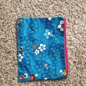 Zipper binder pencil case